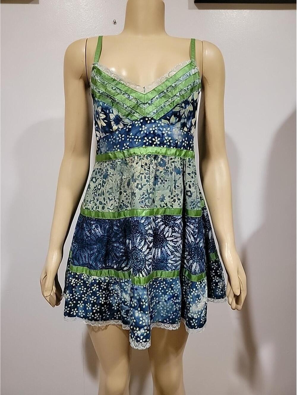 Santiki Womens (S) Dress Sleeveless Sustainable Boho Casual Sundress Comfort #2